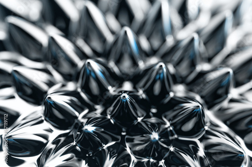 Ferrofluid - macro photo