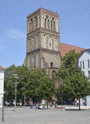 Turm der Nikolai-Kirche in Anklam photo