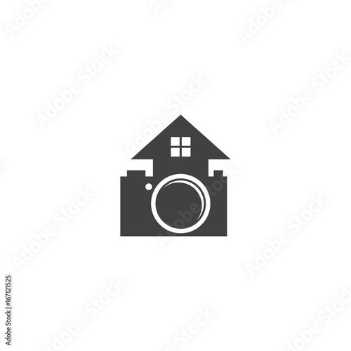 home camera icon logo