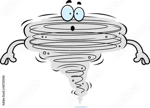 Surprised Cartoon Tornado