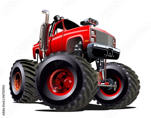 Cartoon Monster Truck