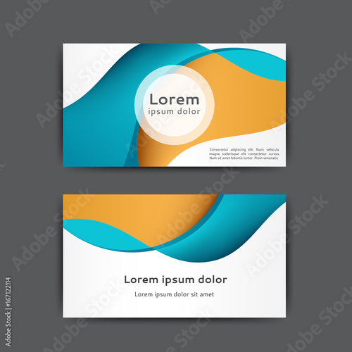 Business card template