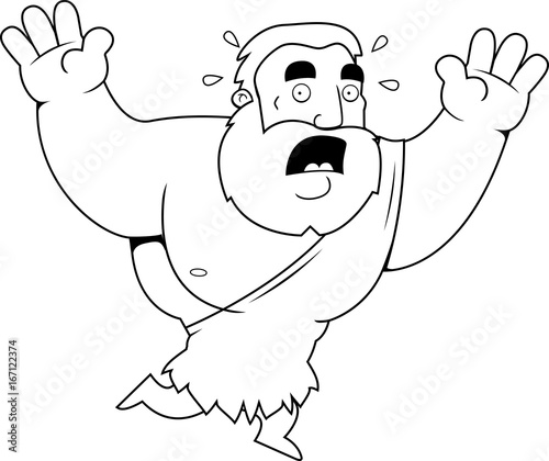 Cartoon Barbarian Panic