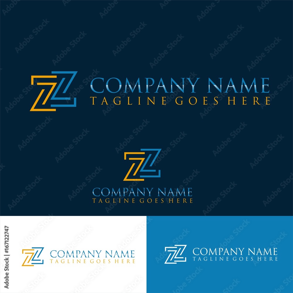 Lettering Z logo concept Lettering Z logo concept