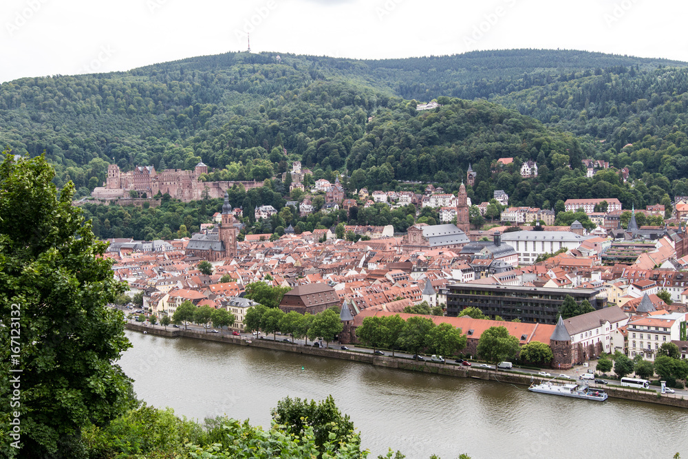 View old town Heidelberg