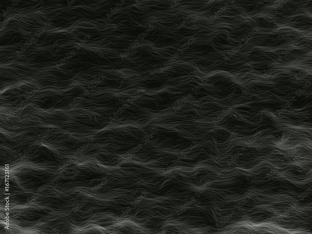 Fototapeta premium Waves of white lines