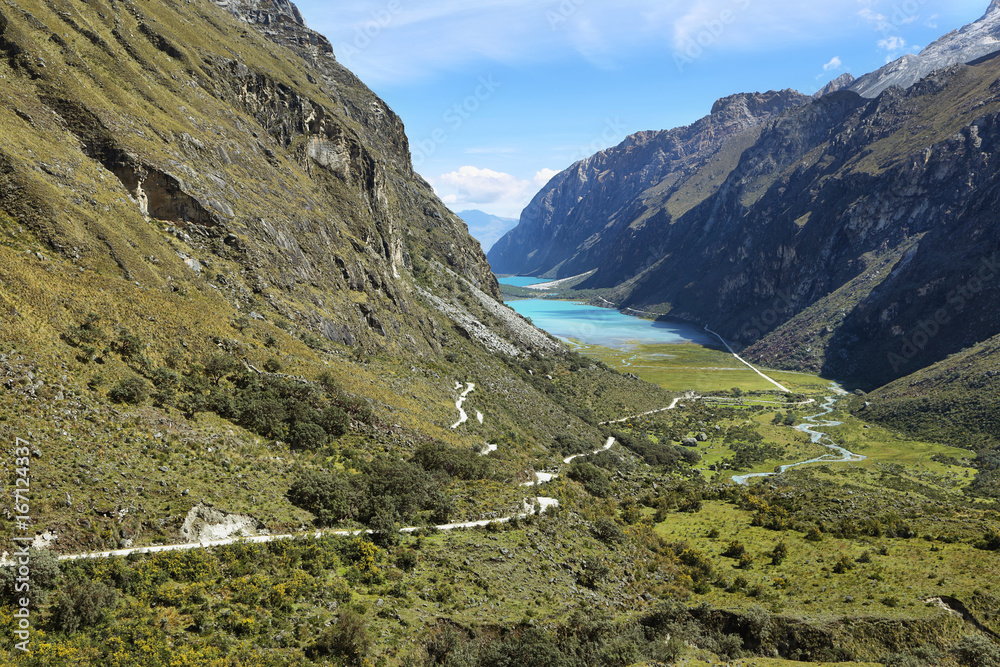 Llanganuco Lakes: Chinancocha and Orconcocha view