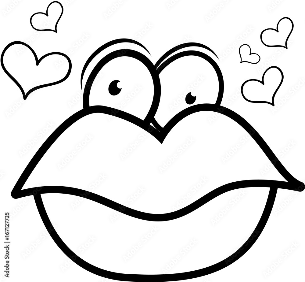 Cartoon Lips Cartoon Lips