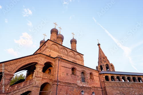 Krutitskoye podvorye (courtyard) - famous landmark and historical place in Moscow, Russia. photo