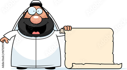 Cartoon Sheikh Sign
