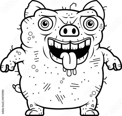 Ugly Pig Standing