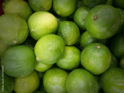 Lots of green lime
