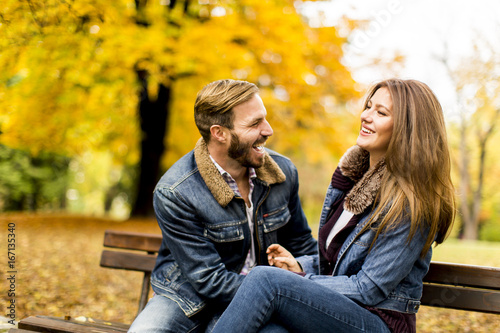 Young loving couple on the ...