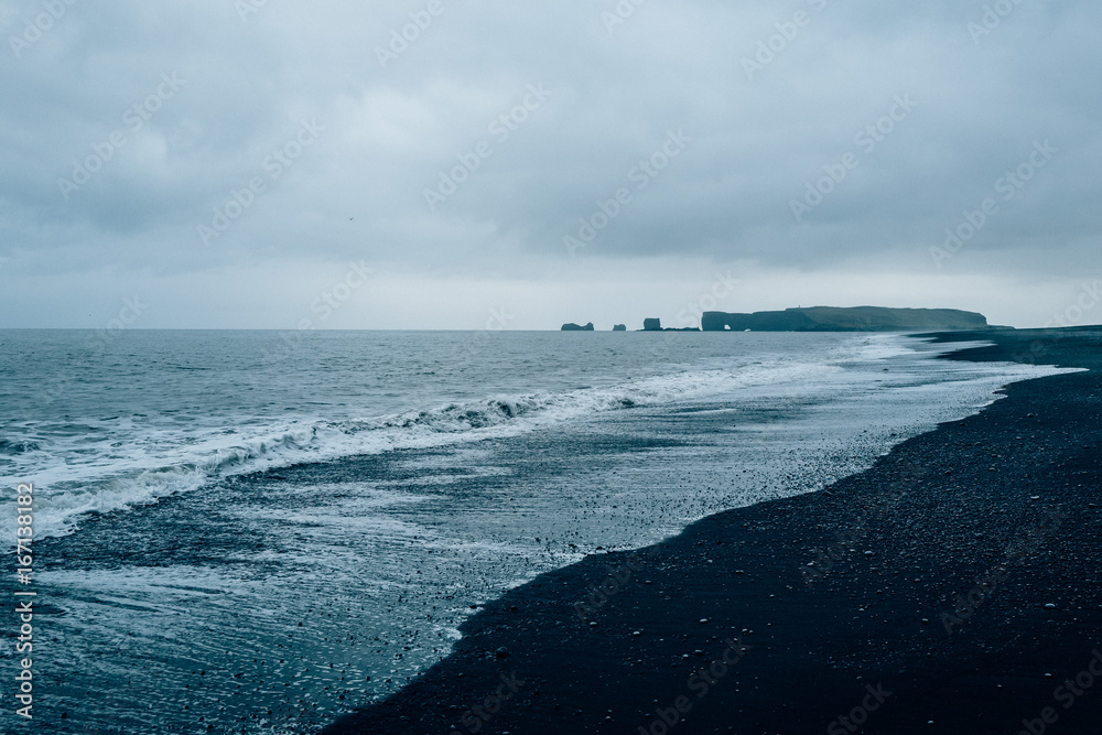 Black Sand Beach Vik Black Sand Beach Vik
