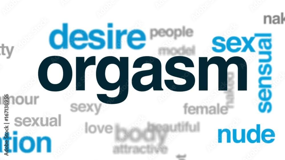 Orgasm animated word cloud, text design animation. Orgasm animated word cloud, text design animation.