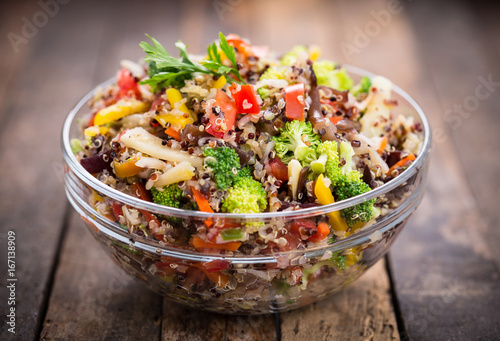 Quinoa salad photo