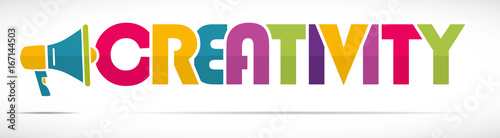 mégaphone mot : creativity