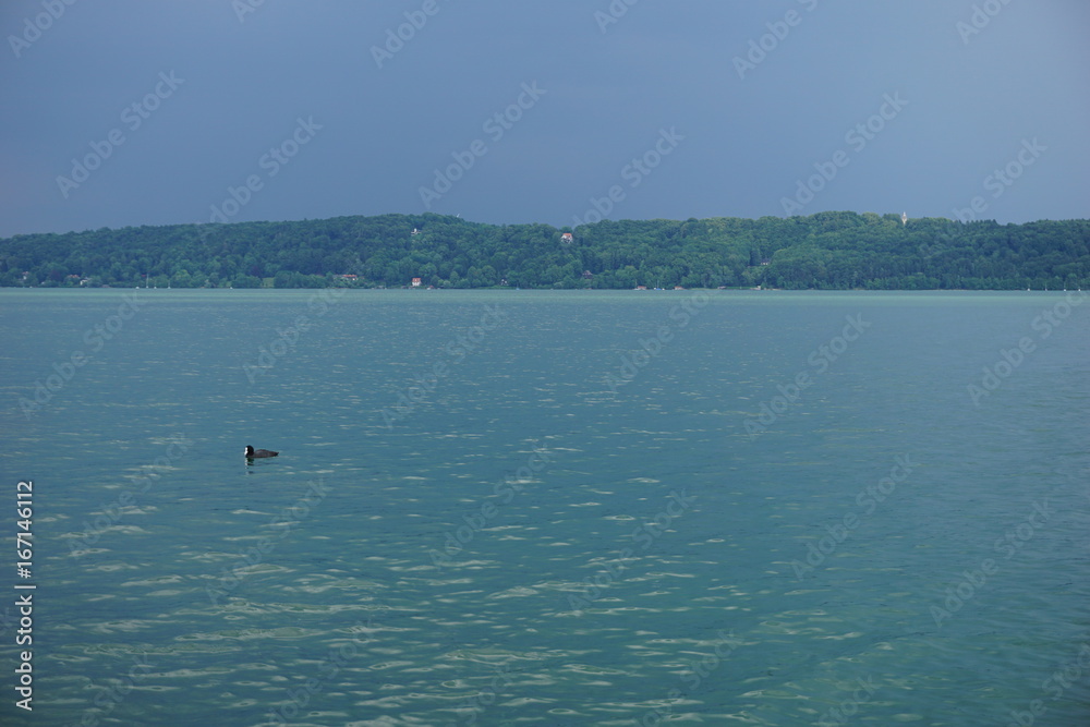 Ruhe vor dem Sturm, Ostufer, Starnberger See