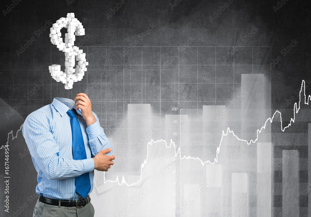 He is always thinking about money