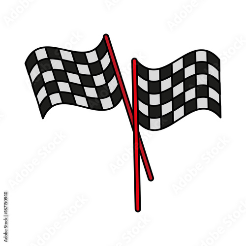 final lap flags icon image