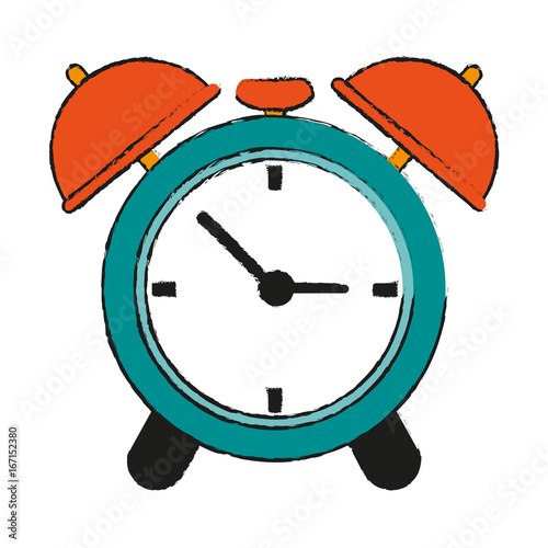analog alarm clock icon image