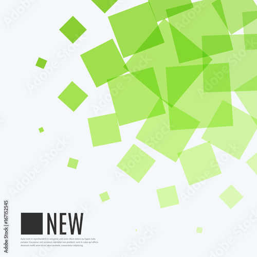 Abstract vector design elements for graphic layout.