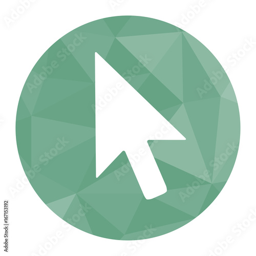 Polygon Icon Mauszeiger