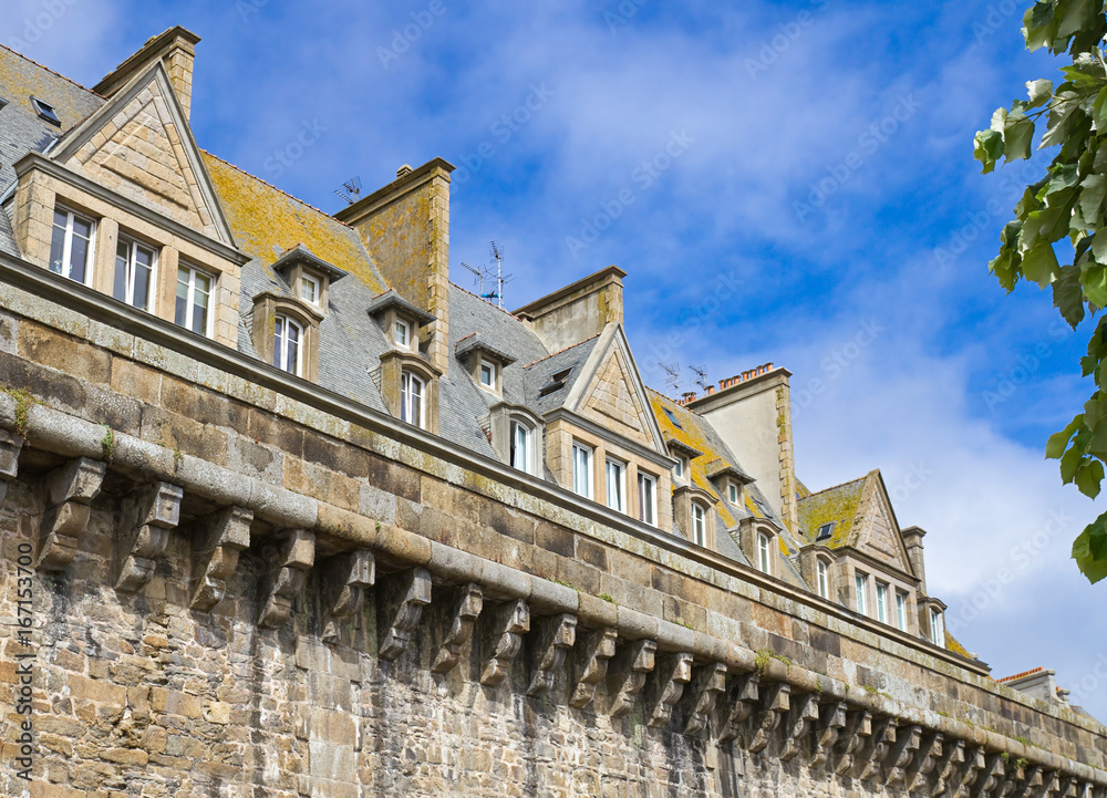 Fototapeta premium Architektur in Saint-Malo