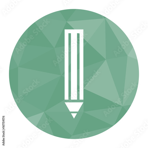 Polygon Icon Stift