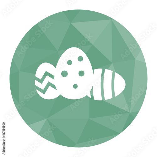 Polygon Icon Ostereier