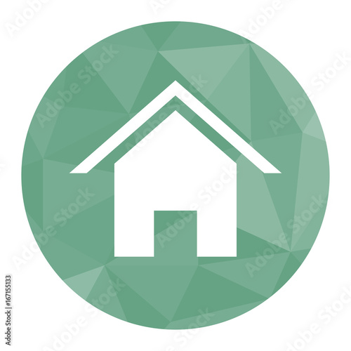 Polygon Icon Hütte