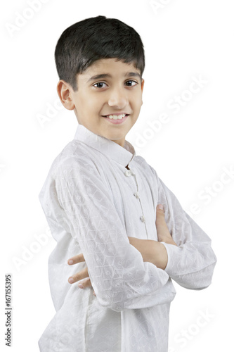 Portrait of a Gujarati boy 
