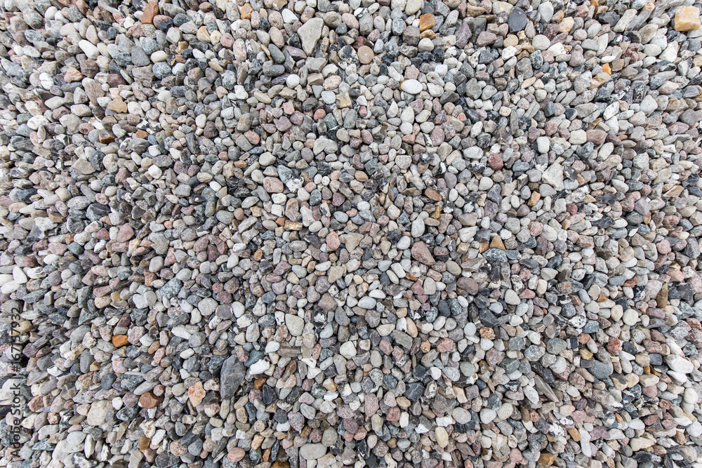 Grau Kieselsteine als Hintergrund