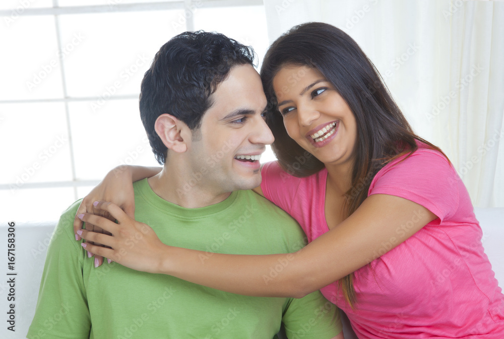 Obraz premium Portrait of a young couple