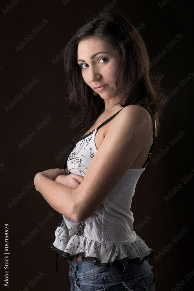Young beautiful woman Young beautiful woman