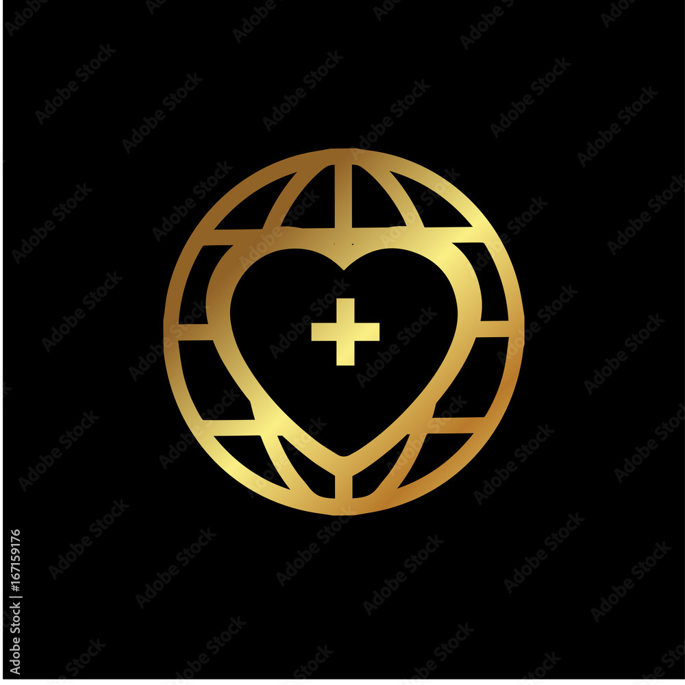 Obraz premium world heart