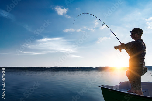 Obraz na plátně Fishing concepts.