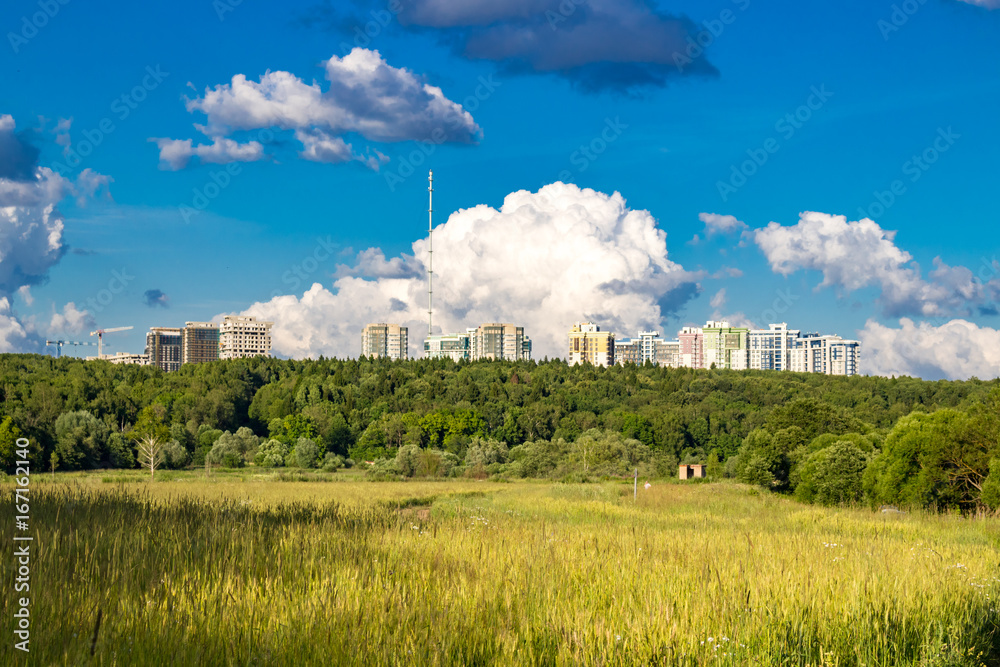 View of city Obninsk, Russia. Nature and civilization
View of city Obninsk, Russia. Nature and civilization