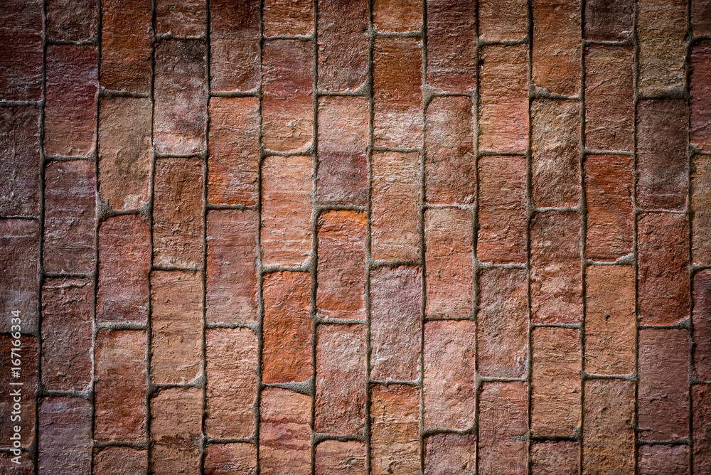 Fototapeta premium Vintage Brick Wall Background Textured