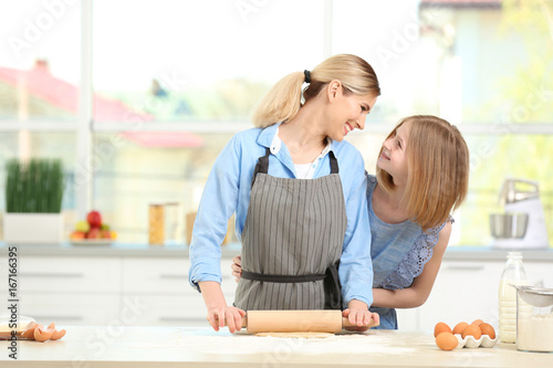 Happy mother and daughter r...