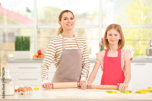Happy mother and daughter r...