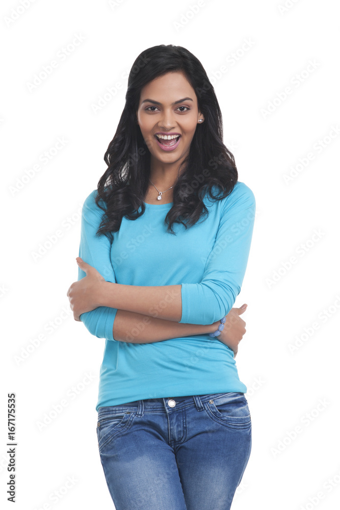 Portrait of a young woman Portrait of a young woman