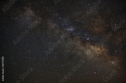 milky way galaxy with stars and space dust in the universe