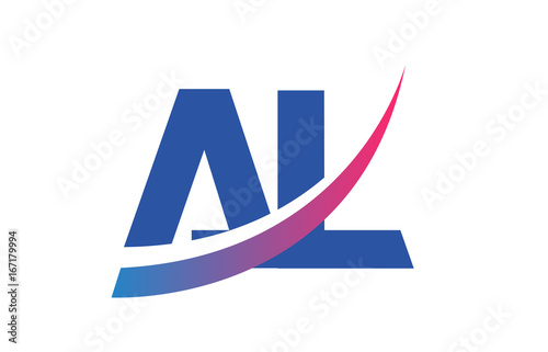 AL Initial Logo for your startup venture