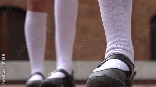 Teen Girls Shoes And White Socks