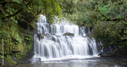 New Zealand Punakaiki Waterfalls