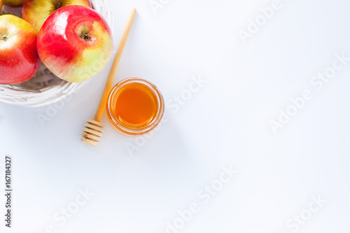 Apples, pomegranate and honey for Rosh Hashanah