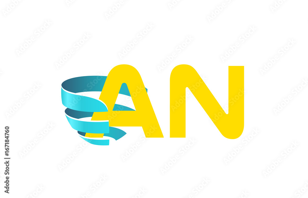 AN Initial Logo for your startup venture AN Initial Logo for your startup venture
