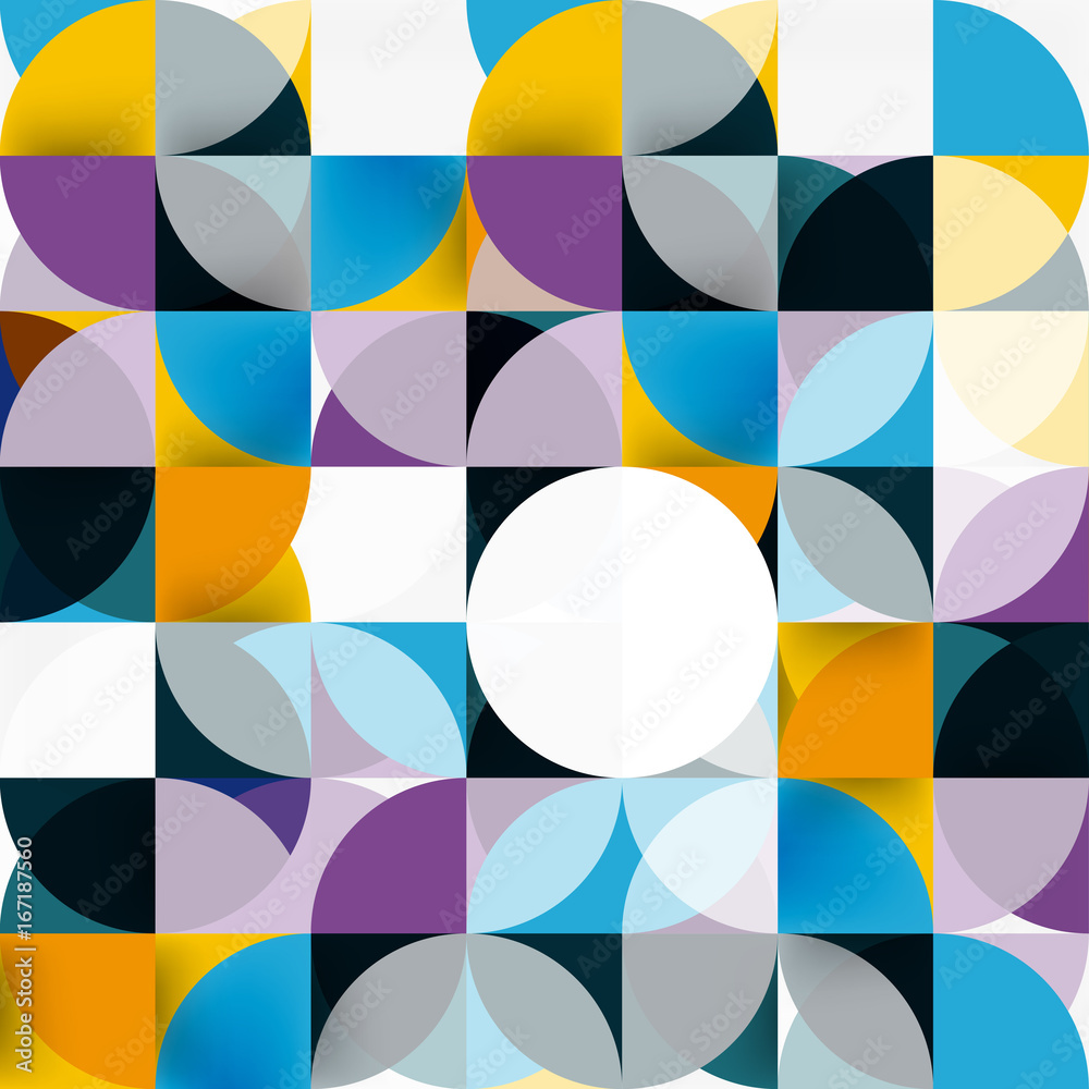 Modern geometrical abstract background circles Modern geometrical abstract background circles