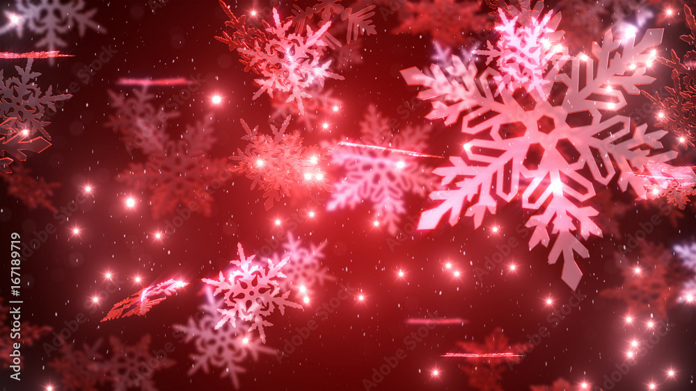 abstraction with a swirling snowflakes abstraction with a swirling snowflakes